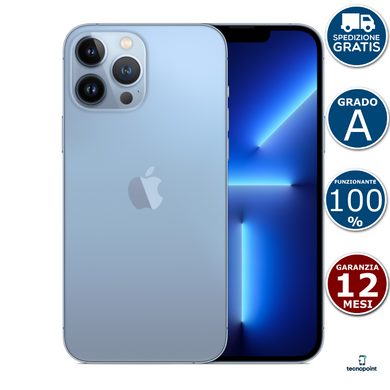 APPLE iPhone 13 Pro - 128GB - Sierra Blu - Usato - Grado A-