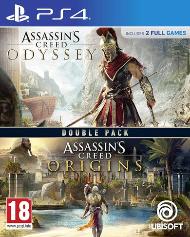 Assassin's Creed Pacchetto Doppio Odyssey/Origins - PS4 (Usato)