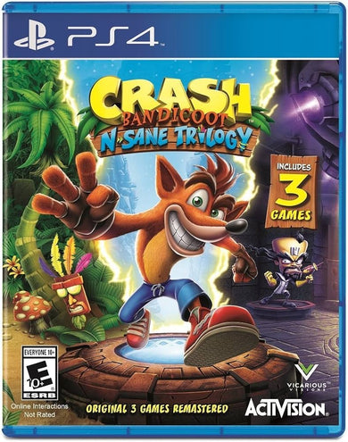 Crash Bandicoot N. Sane Trilogy - PS4 (Usato)